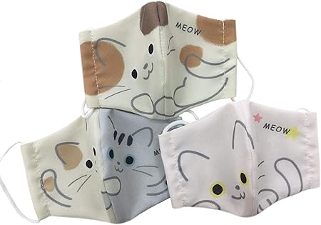 Amazon クレンゼ 日本製 洗える クレンゼマスク 子供 キッズ おとな 抗菌 抗ウイルス かわいい るんるんマスク 3枚セット S 子供用 Juke19 布マスク