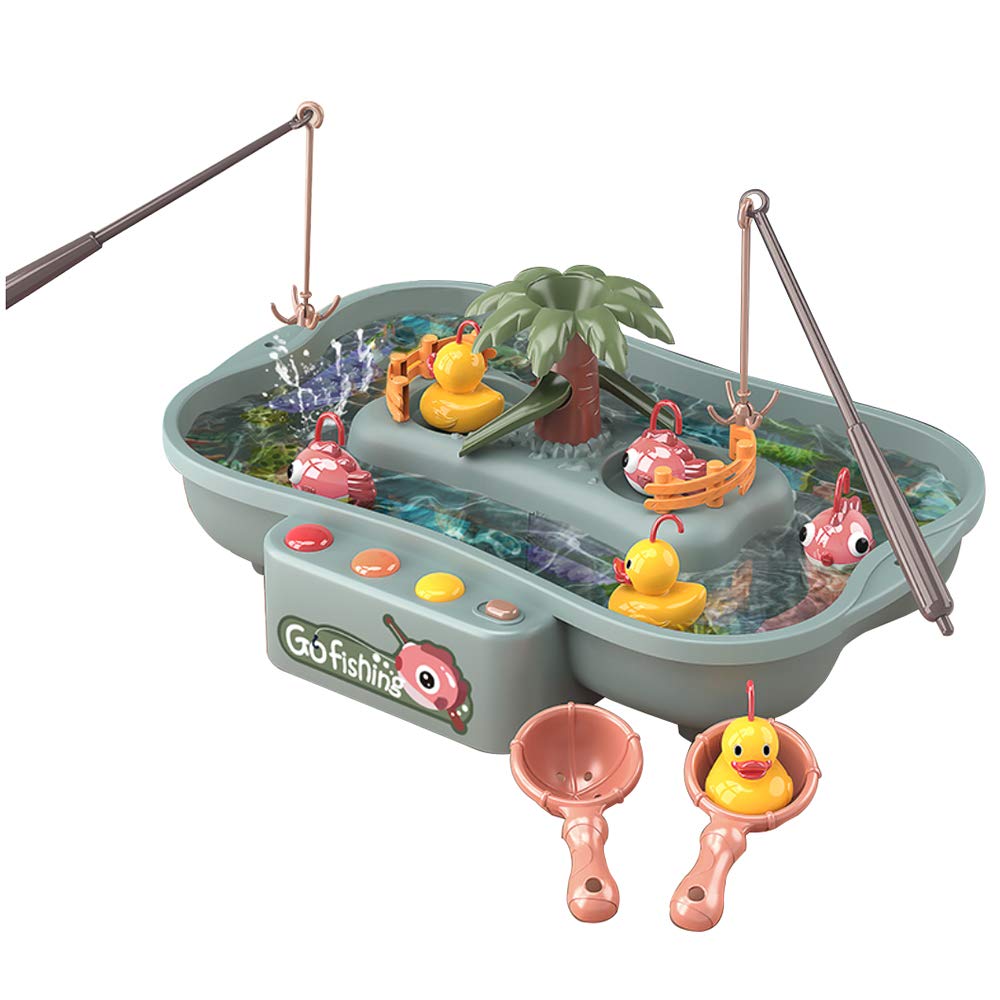 Mua Water Circulating Fishing Game Board Play Set with 3 Ducks,3 Fish,2 ...