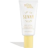 Bondi Sands Sunny Cream SPF 60 Face Lotion, Hydrating + Nourishing Broad Spectrum Daily Sunscreen, Dermatologist-Approved, Oil-Free, 1.69 Fl Oz