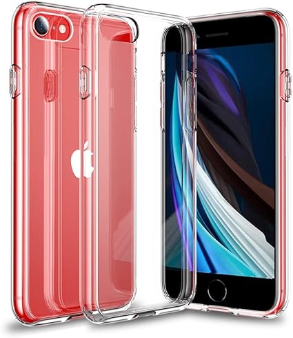 Amazon Co Jp Lapista Iphone Se 第2世代 Iphone7 8 ケース クリア Tpu 耐衝撃 軽量 アイフォン カバー 薄型 シンプル Qi急速充電対応 Iphone Se 第2世代 Iphone7 8 家電 カメラ