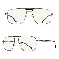 RB.Pilot Reading Glasses for Men Square Double