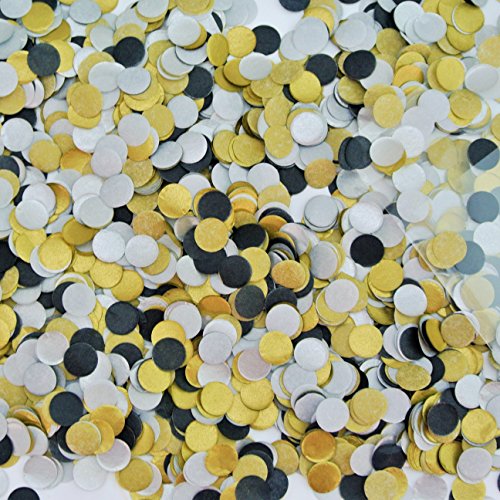 Confetti circles 1/2 inch small 3 different colors 8000…