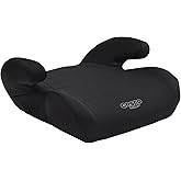 Cosco Kids Topside Lightweight Backless Belt-Positioning Booster Car Seat, Washable Cover, Black