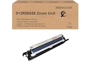 ZHINGUAN Remanufactured 013R00658 Yellow Drum Cartridge for 7120 7125 Imaging Drum works for Xerox WorkCentre 7200i 7120 7125 7220 7225