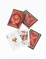 Bicycle Fyrebird Playing Cards - 1 Deck, Air Cushion Finish, Professional view 5