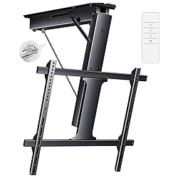 Yegosh Electric Ceiling TV Mount, Remote Adjustable