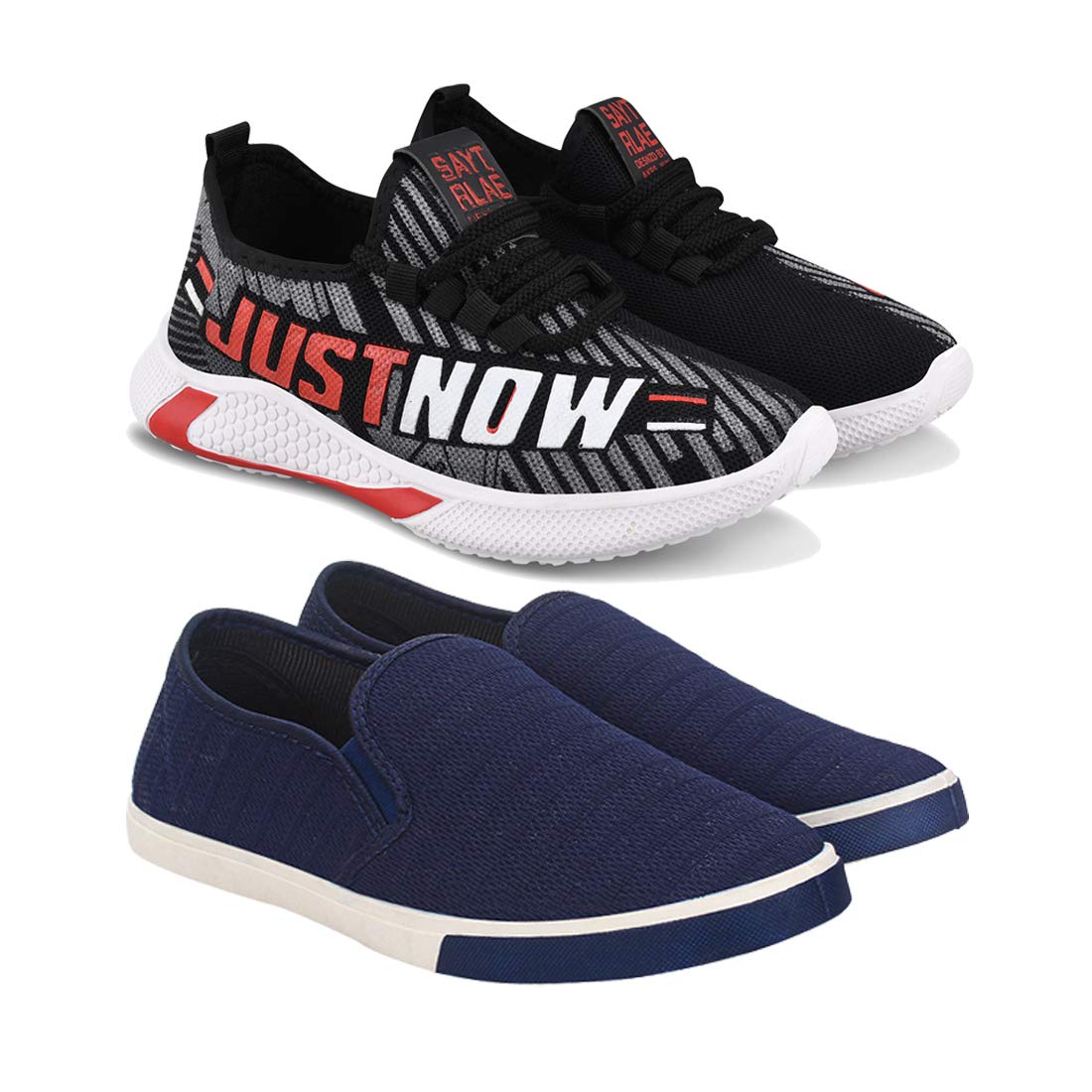 Buy Zenwear Multicolor Casual Loafers, Sneakers Shoes for Men Combo(Zen