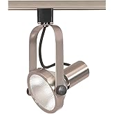 Nuvo Brushed Nickel PAR30 Gimbal Ring Track Head