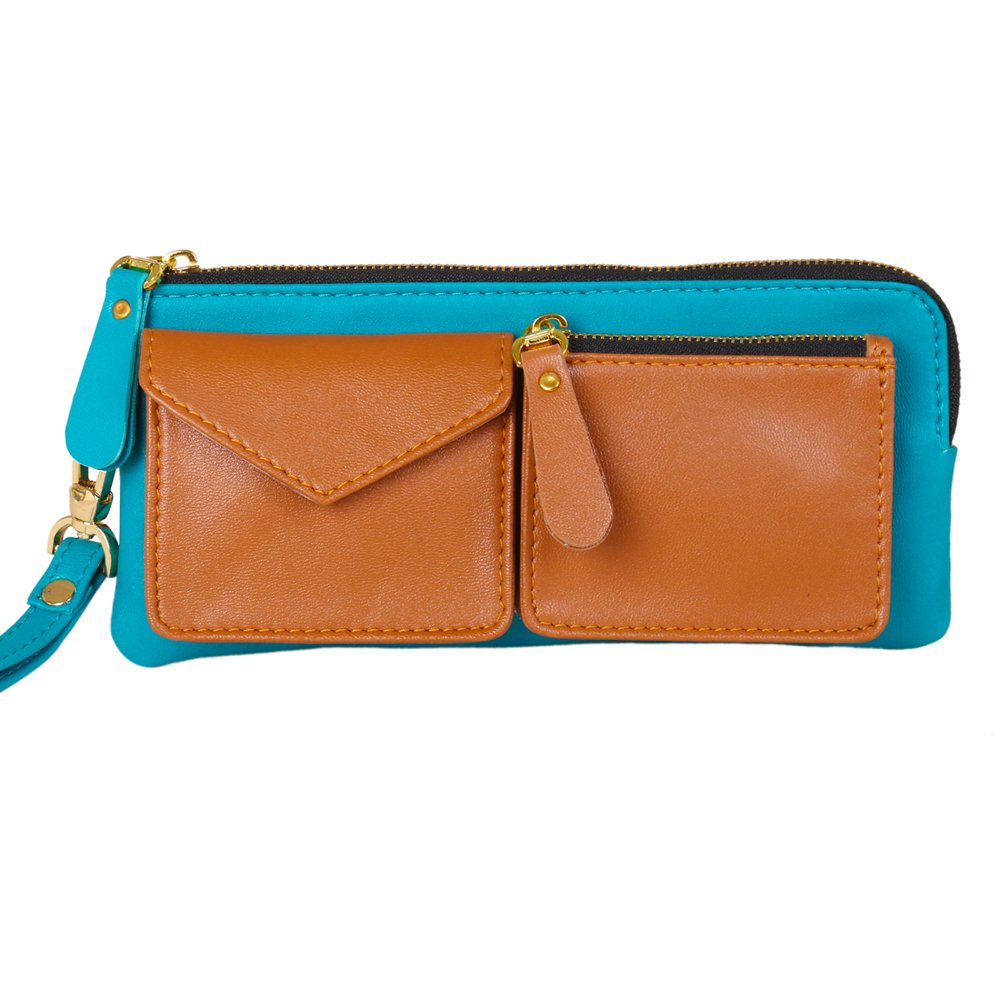 august women's handbag-red