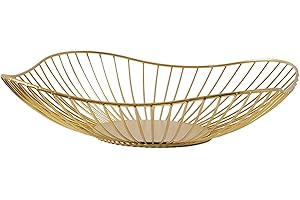 Black Fruit Bowl, Metal Wire Fruit Basket for Fruits and Vegetables Storage, Minimalism Fruits Holder Stand Modern Storage Ba