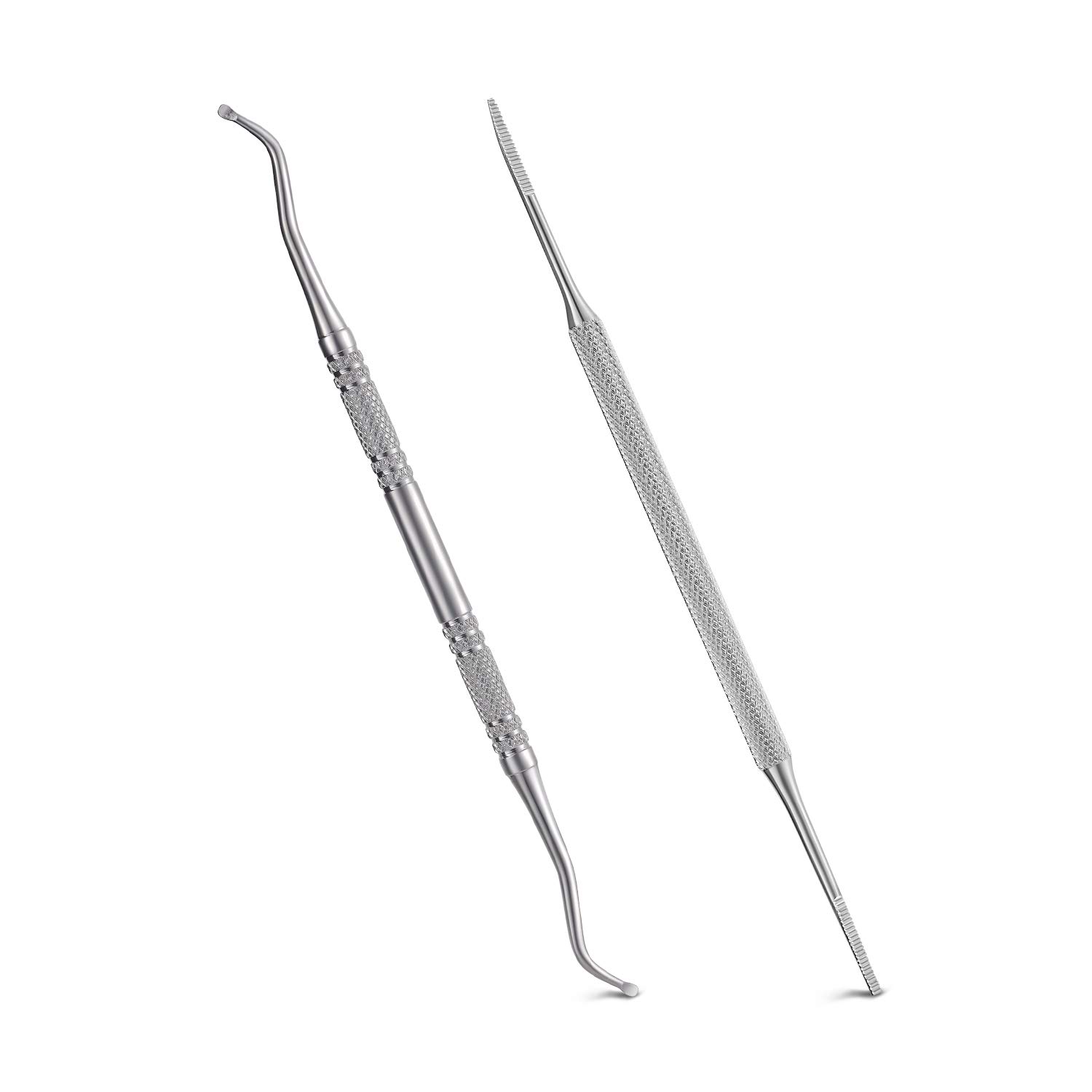 2PCS Ingrown Toenail File and Lifter with Storage Case,YINYIN100% Stainless Steel ingrown toenail tool,Double Sided Professional Grade Nail Cleaner Tool: Beauty