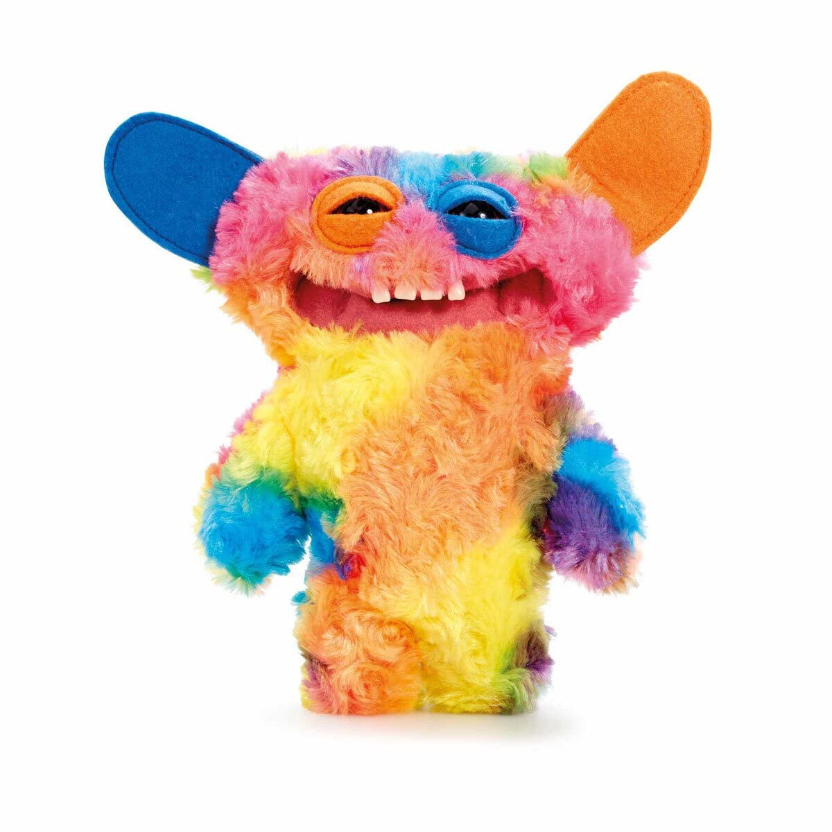 Fuggler 22cm Rainbow Fur Grin Grin - Stuffed Animal