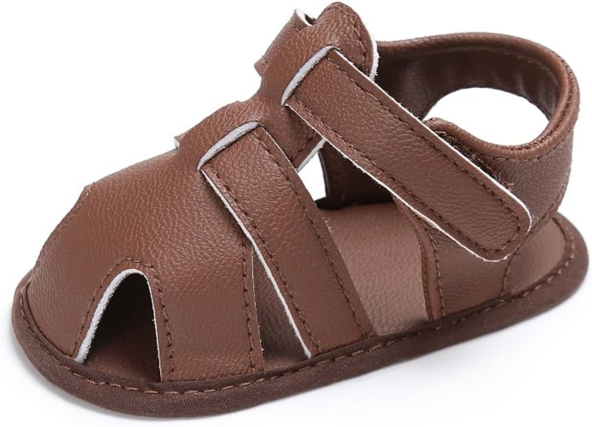 Infant Baby Boy's Closed Toe Outdoor Beach Anti Slip Sandals Shoes