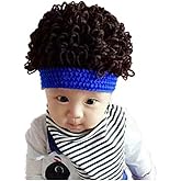 WeeH Kids Wig Hats Halloween Costume Cosplay Winter Kinnted Hat for Boy Girl