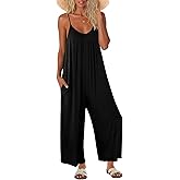 Buauty Womens Summer Jumpsuits Casual Sleeveless Jumpers Loose Rompers Adjustable Strap Boho Jumpsuit Dressy 2026 Clothes