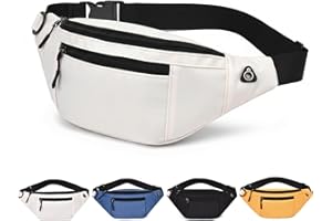 Bum Bag – Lightweight Waist Bag & Waterproof Fanny Pack for Women & Men, Secure Travel Belt Bag for Festivals, Hiking, Runnin