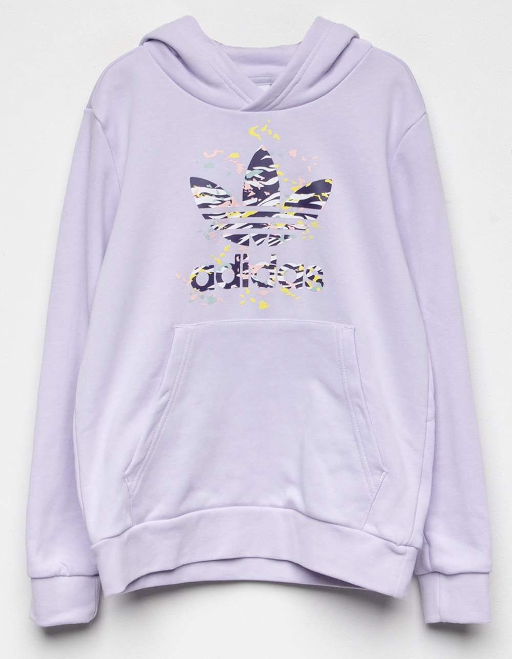 girls adidas trefoil