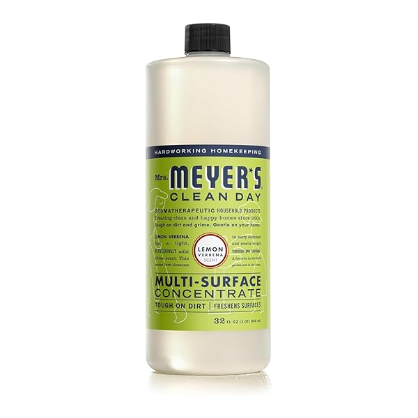 MRS. MEYER’S CLEAN DAY MULTI-SURFACE EVERYDAY CONCENTRATE, LEMON VERBENA SCENT, 32 FL OZ BOTTLE