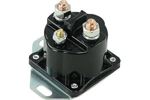 ADORISH SW1951C Starter Solenoid 12V 3 Terminals Replacement for Fo-rd F150 F250 F350 F450 F550 E150 E250 E350 Es-cort Bro-nco Mus-tang Ranger E5TZ-11450-A E9TZ-11450-B