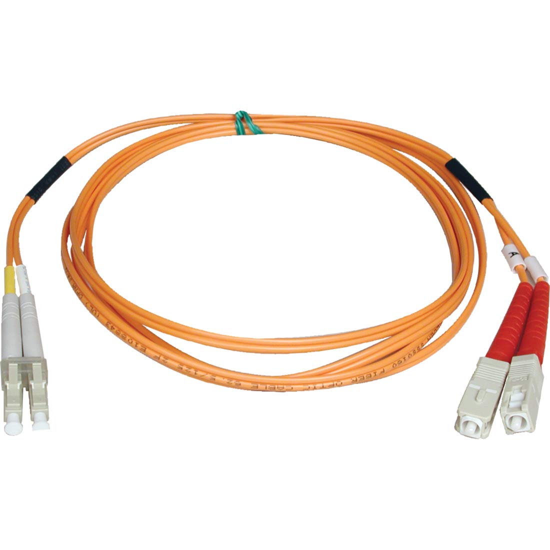 Tripp Lite 20M Duplex Multimode 62.5/125 Fiber Patch Cable LC/SC 65ft (N316-20M)