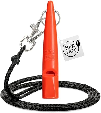 Acme 211.5 Dog Whistle Orange with Safety Cord