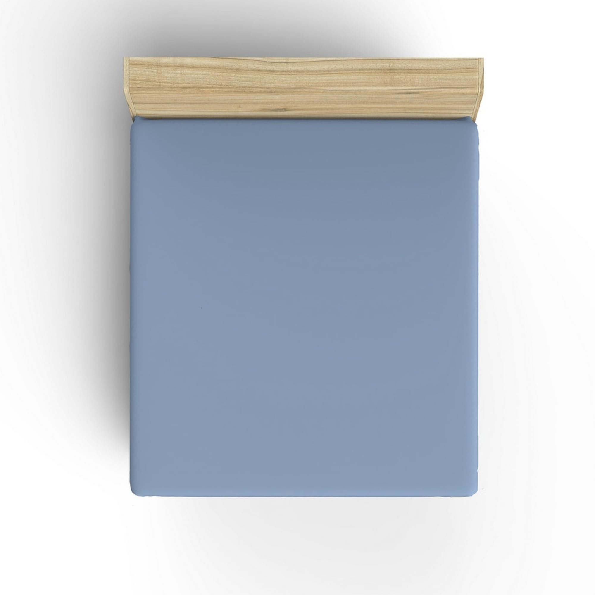 Fitted Sheet 140 x 190 cm Sky Blue — image 1