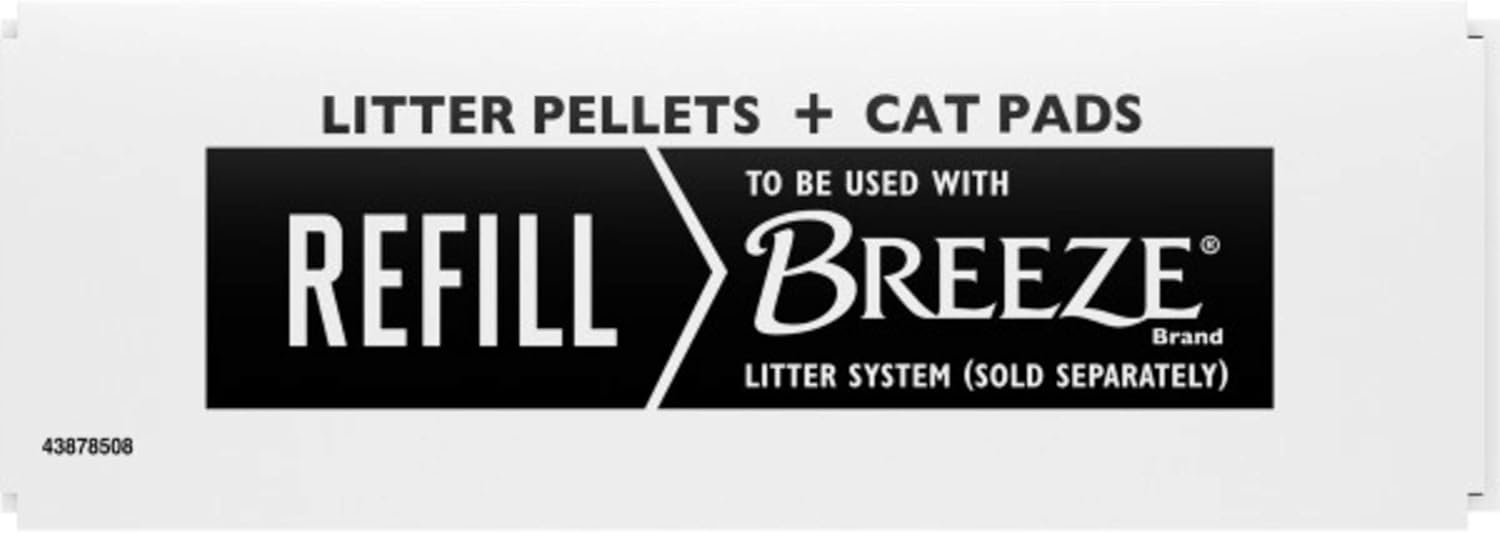 Purina Tidy Cats Cat Litter Box Accessories, BREEZE Refill Litter Pellets & Cat Pads Multi Cat Litter - 7.91 lb. Box : Pet Supplies