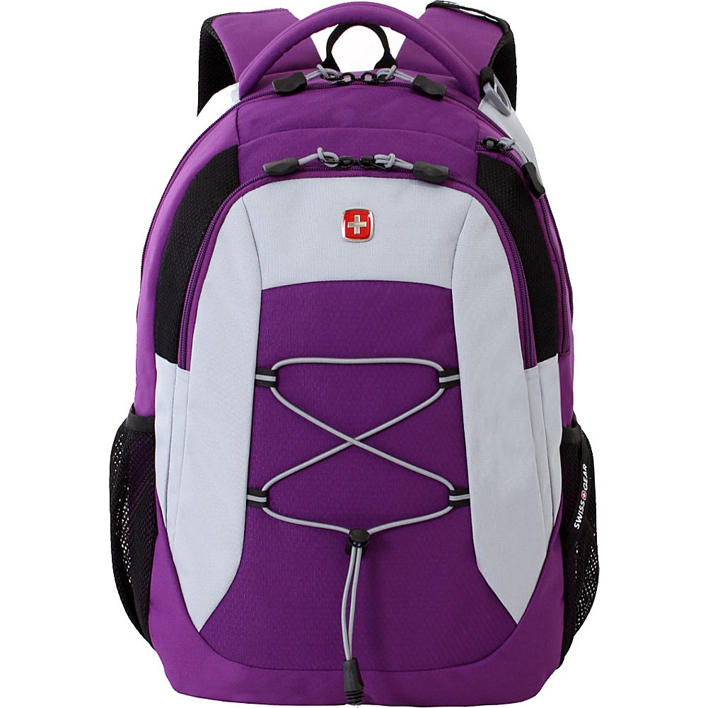 purple swiss gear backpack