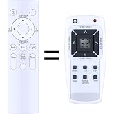 PZL RG63F/EF-ELD AC Replacement Remote Control for Frigidaire Window Room Air Conditioner FFTH082WA1 FFTA123WA1 FFTA103WA2 FFTA123WA2 FHWC063TC1 FFTA142WA2 FFTH102WA2 FFTA103WA1