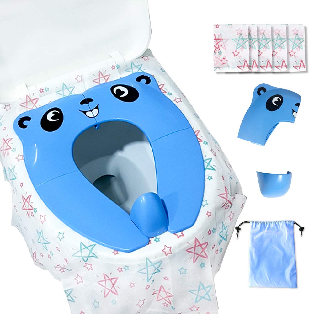 Best toddler portable toilet seat with splash guard Home Kitchen