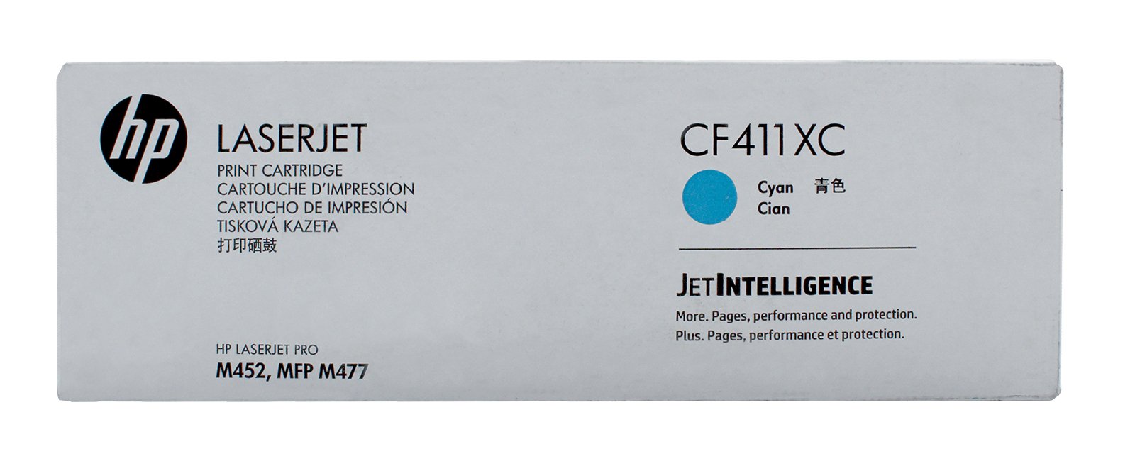 HP CF411XC Toner Cartridge for CLJ PRO M452 - Cyan