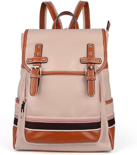 Amazon Co Jp ヤング レディース ブランド リュック バックパック ショルダーバッグ メッセンジャーバッグ 3way おしゃれ ヨーロピアン風 レザーバックパック 防撥水 大容量 旅行 通学 通勤 登山 アウトドア Pcバッグ 3カラー ベージュ シューズ バッグ