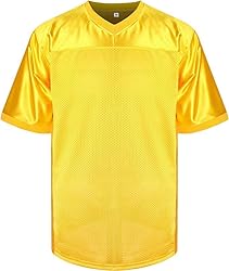 RE-HUO Blank Football Jersey Mesh Practice Athletic