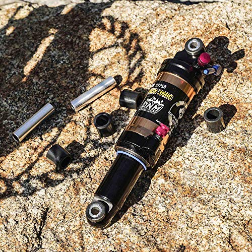 DNM Damping 3 System Mountain Bike Air Rear Shock Rebound/Lock Out/Air Pressure Adjustable AL 7005 Shark/AL 6061 Shock Body 165mm (6.5") x 35mm
