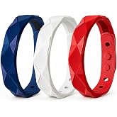 3 Pack Anti-Static Wristbands, Adjustable Silicone Bracelets for Daily Wear | Lightweight cord-free design for winter static, laptop use, office work, home, commuting, travel and casual everyday wear