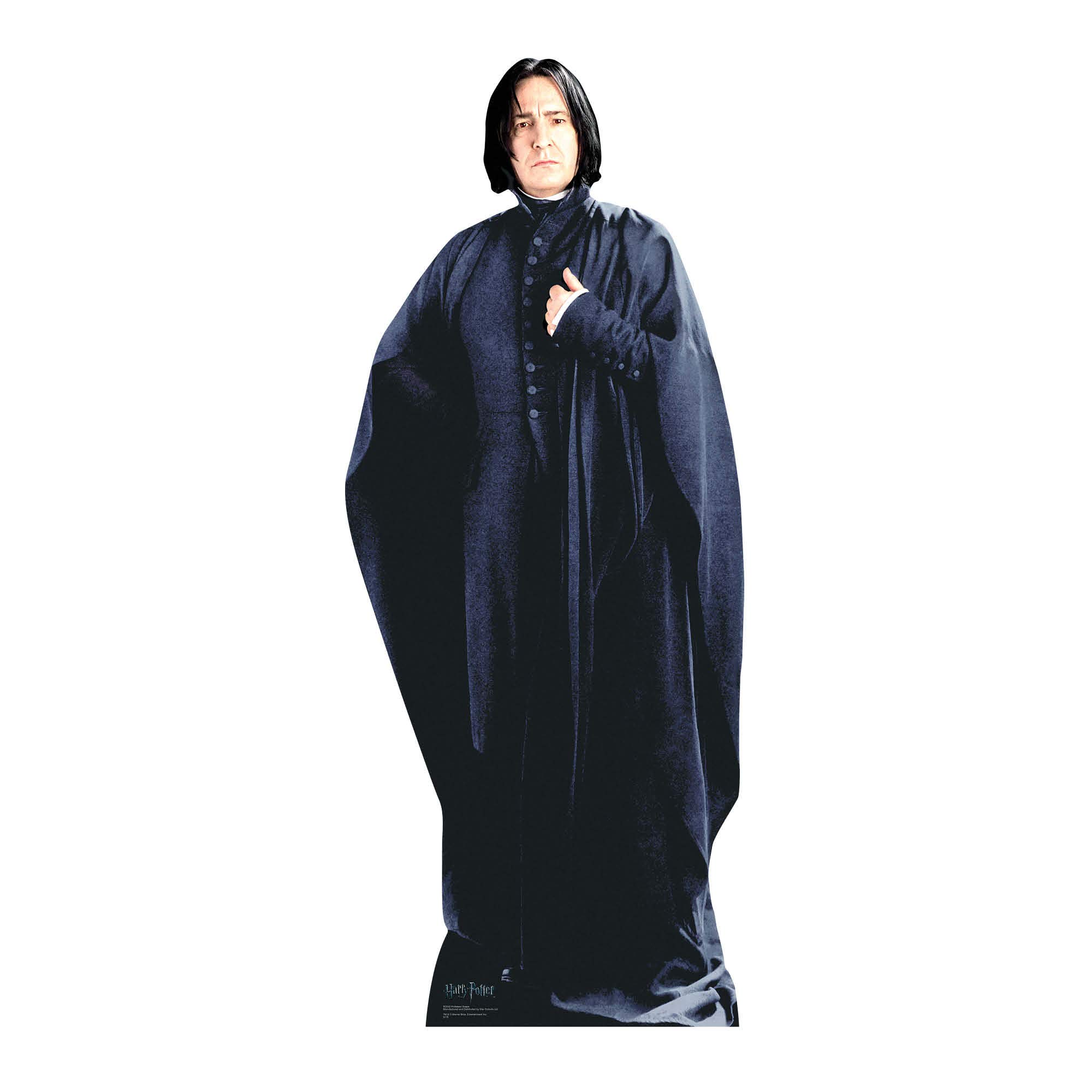Star Cutouts SC642 Severus Snape (Alan Rickman) Lifesize Cardboard Cutout – Official Harry Potter Party Display – 183cm Tall
