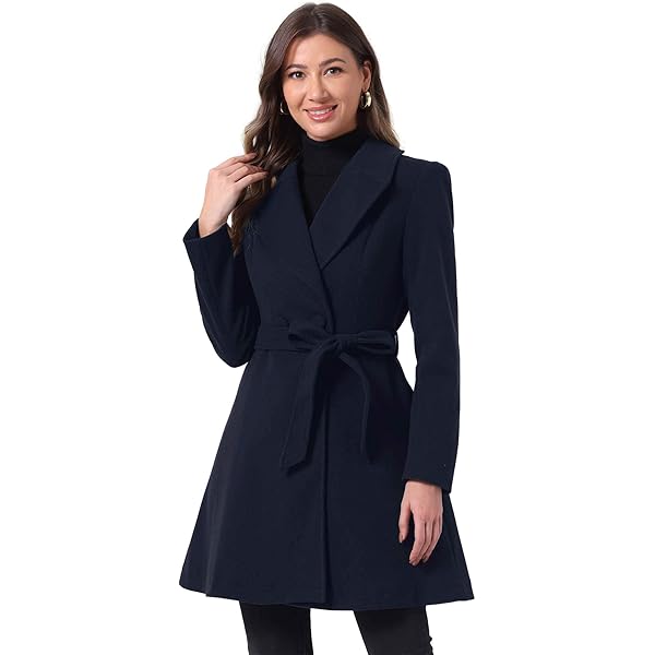 Amazon.com: IDEALSANXUN Long Wool Coats for Women Fall Winter