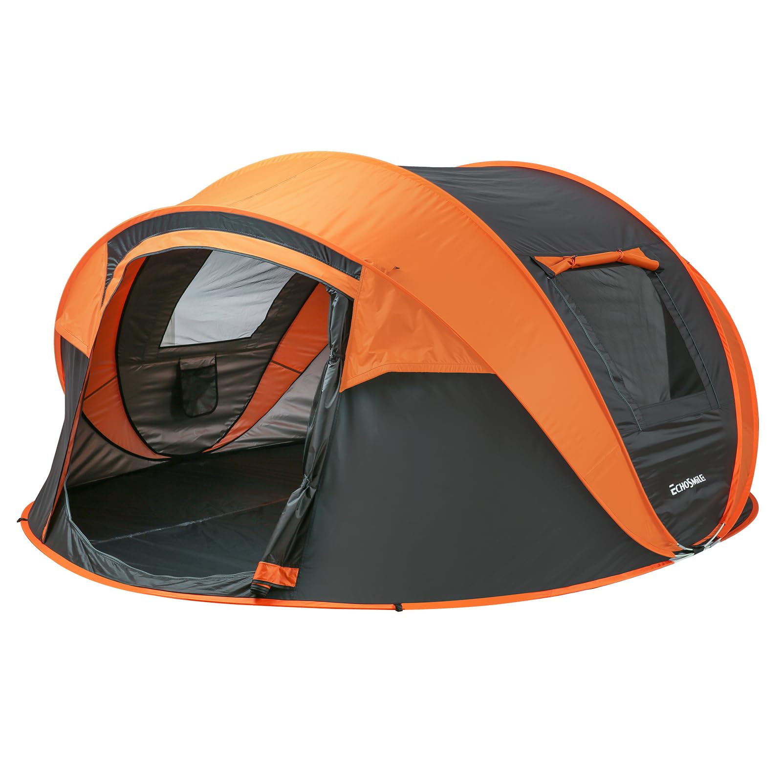 Photo 1 of EchoSmile Instant Pop Up Camping Tent, 2/4/6 Person, Easy Setup Tent, Water Resistant Dome, Portable with Carry Bag