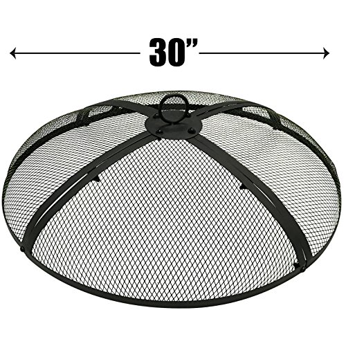 EasyGoProducts EGP-FIRE-003 EasyGo 30 INCH Round Pit Cover - FIRE Screen PROTEC, 30", None