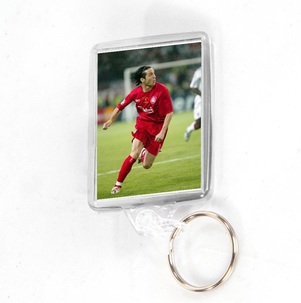 Key Ring Rectangular - 25.05.2005 LFC v AC Milan - Champions League Final
