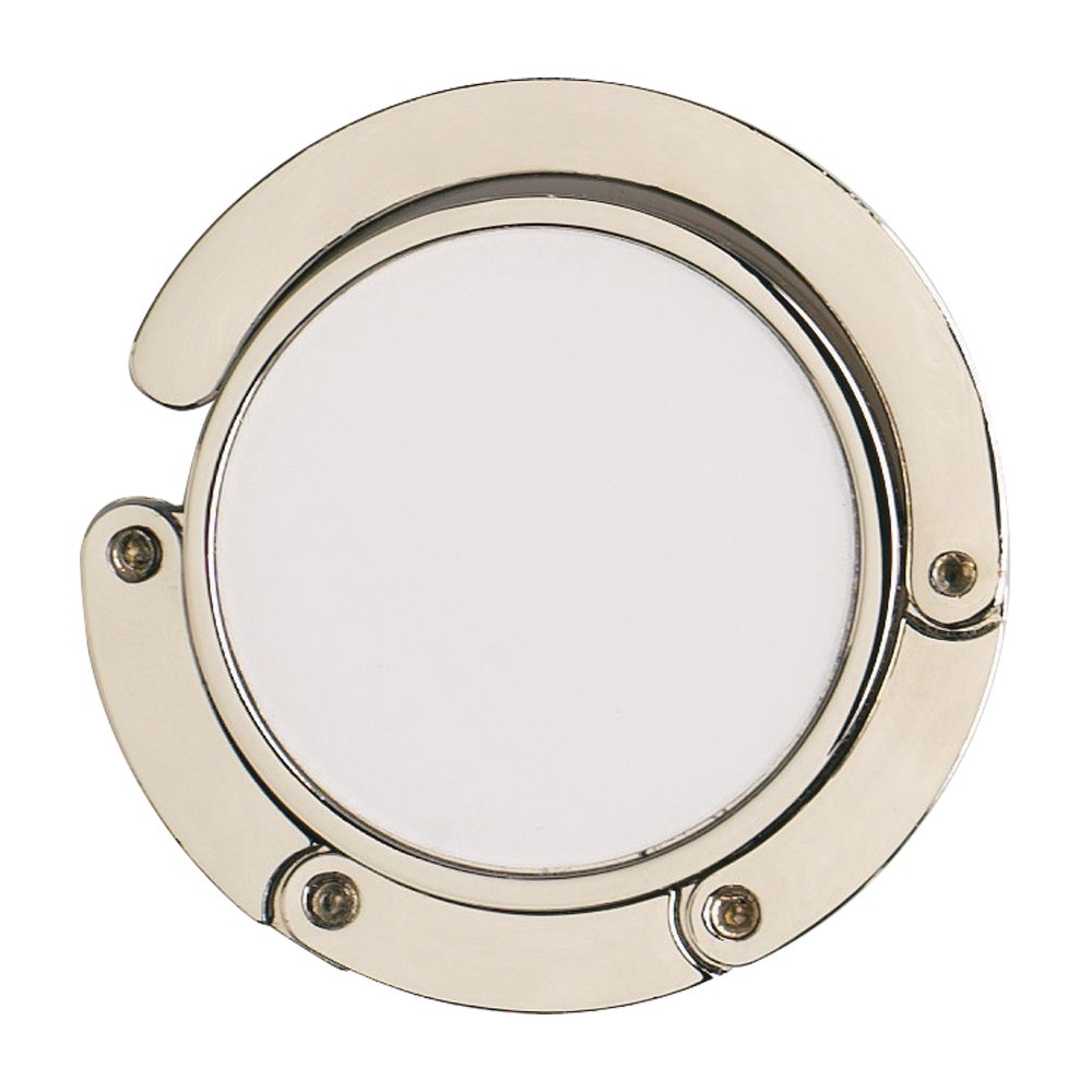 eBuyGB Pack of 10 Folding Purse Hook Portable Handbag Hanger (White)