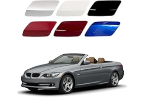 upsped Bumper Headlight Washer Cover For BMW 328i 335I 335I Coupe Convertible 2011 2012 2013 (Montego Blue, Right)