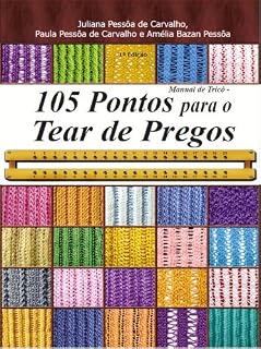 Livro Manual de tricô: 105 pontos para o tear de pregos