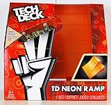 Spinmaster Tech Deck Neon Ramp, Double Bank