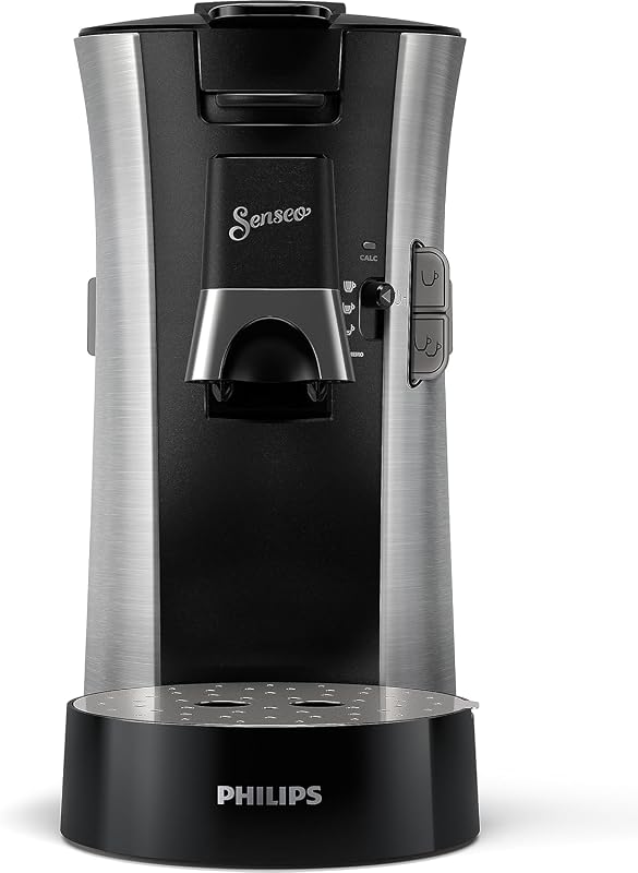 Senseo Select Kaffeepadmaschine, Silber, 3 Spezialitäten