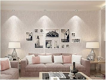 Jxart Moderne Einfache Tapete Vintage Meliert Pink Luxus Vlies 3d Optik Dekor Fur Wohnzimmer Schlafzimmer Kinderzimmer Madchen Volle Rolle 0 53x10m Amazon De Baumarkt