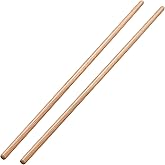 Gisafai 2 Pack Extra Long Thin Rolling Pins 3/4-inch Diameter 31 Inch /80 cm Long Wooden Baking Dough Rolling Pins Handmade for Large Baking, Pizza, Tortilla, Bread, Nut Tart