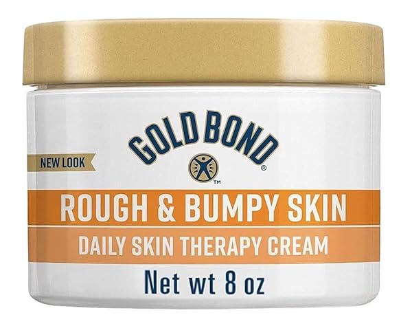 GOLD BOND ROUGH & BUMPY DAILY SKIN THERAPY CREAM, 8 OZ CREAM WITH 7 MOISTURIZERS & 3 VITAMINS