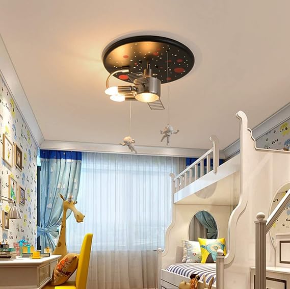 Amazon Com W Hh Creative Children S Room Ceiling Lamp Boy Girl
