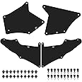 URMECCH Rubber Splash Guard Fender Liner Shields Inner Mud Flaps For Toyota 4 Runner 2003-2020 FJ Cruiser 2007-2014 Land Cruiser Prado 2003-2019 for Lexus GX460 GX470 Replaces 53735-35150, 53886-35020